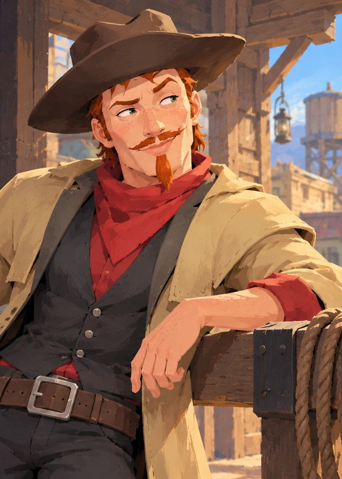 Jesse Crowe karakter tanıtım illüstrasyonu