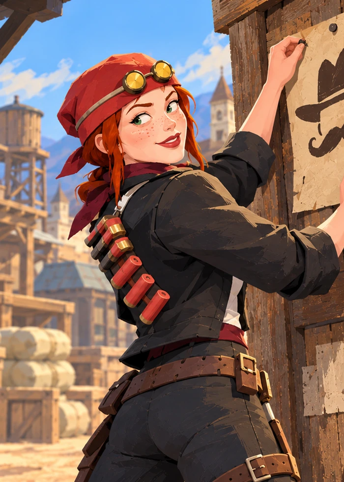 Ruby Crowe karakter tanıtım illüstrasyonu